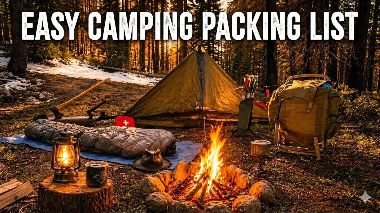 What to Bring Camping for One Night: A Complete Beginner Packing List